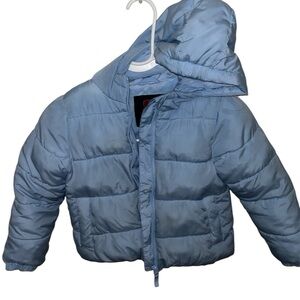 Swiss Tech Sky Blue Kids Puffer Coat